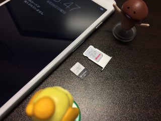 SoftBankのSIMと交換。無事にSIMフリーの実力はいかに。